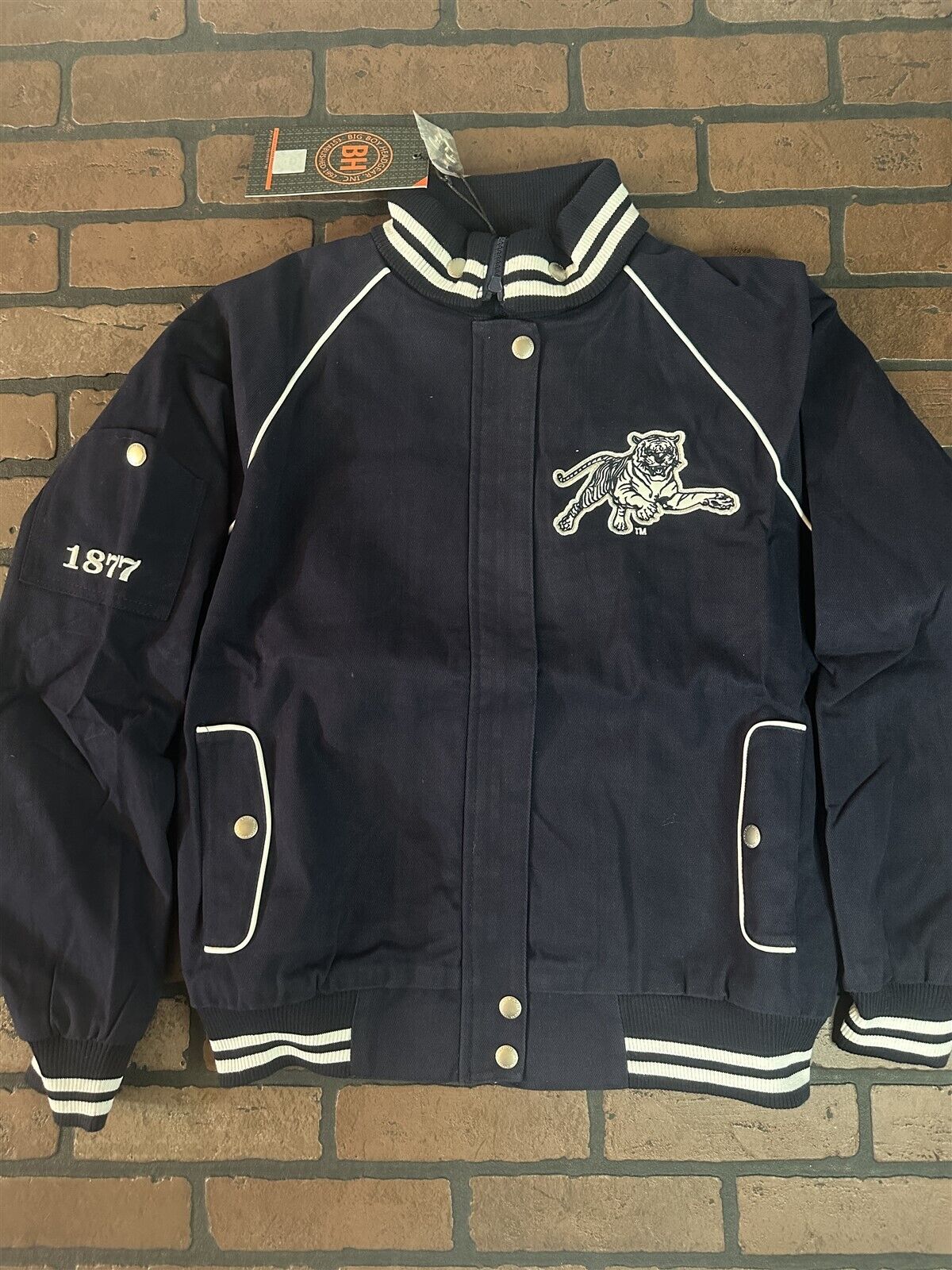 JACKSON STATE UNIVERSITY Big Boy Headgear Jacket~Never Worn~M L XL