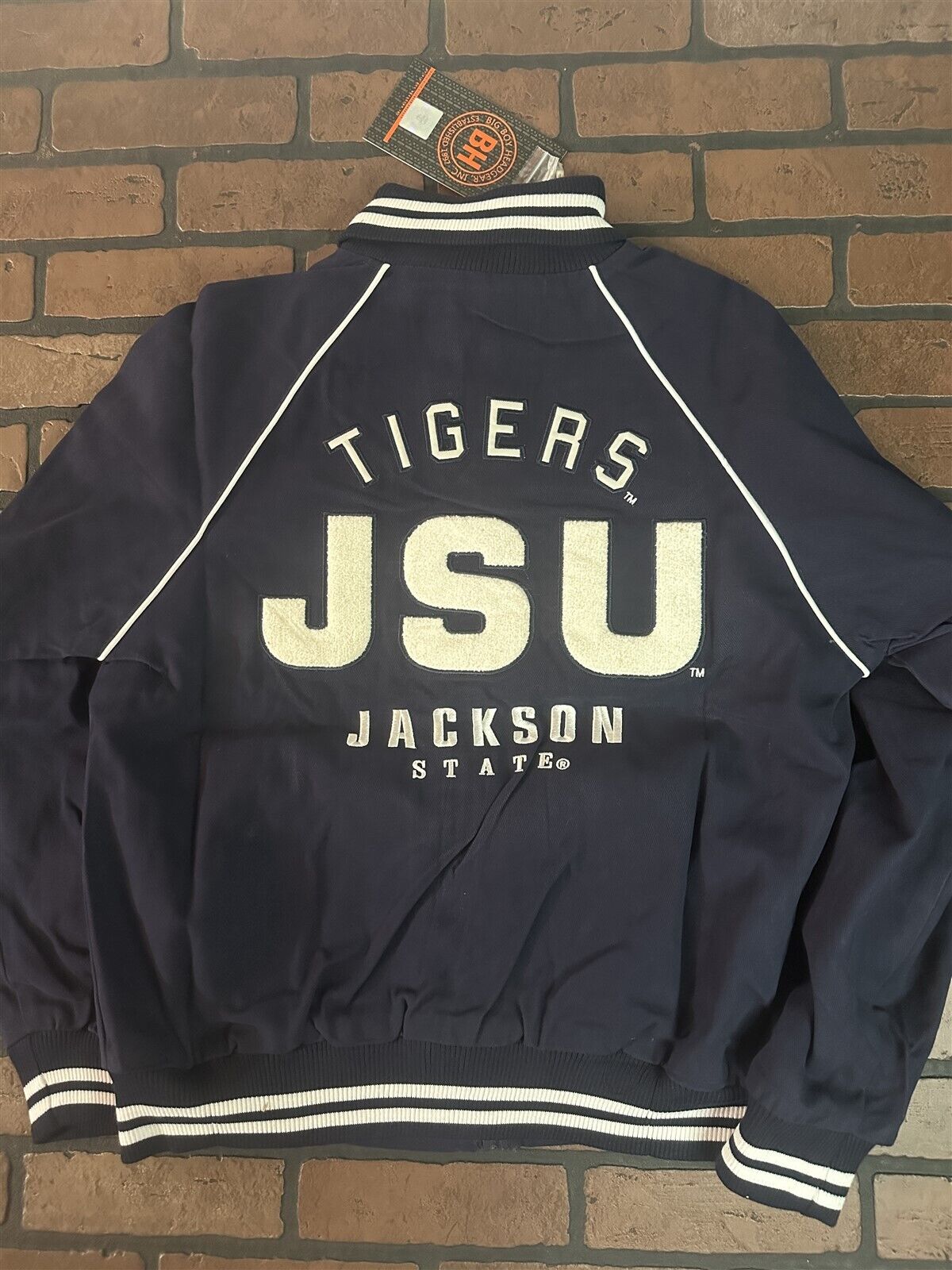 JACKSON STATE UNIVERSITY Big Boy Headgear Jacket~Never Worn~M L XL