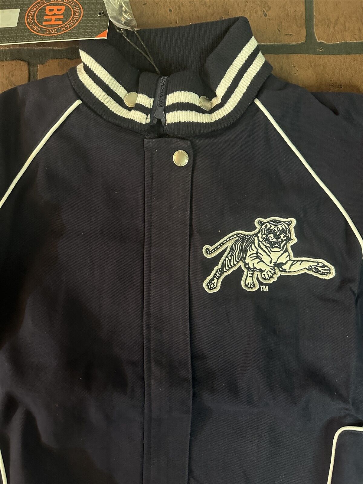JACKSON STATE UNIVERSITY Big Boy Headgear Jacket~Never Worn~M L XL