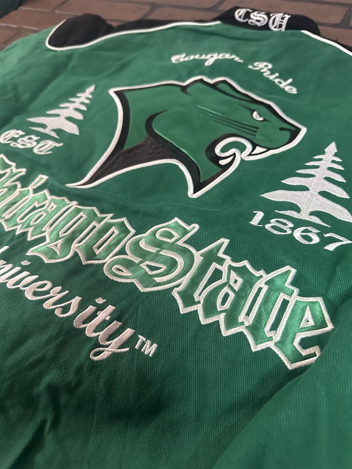 CHICAGO STATE UNIVERSITY Big Boy Headgear Jacket~Never Worn~XL 2XL
