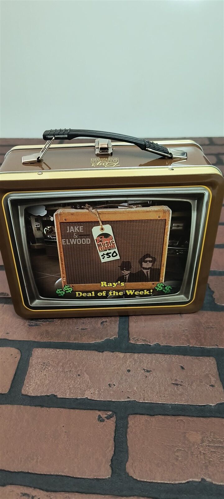 BLUES BROTHERS - Ray's Music Exchange Factory Entertainment Tin Tote ~Licensed~