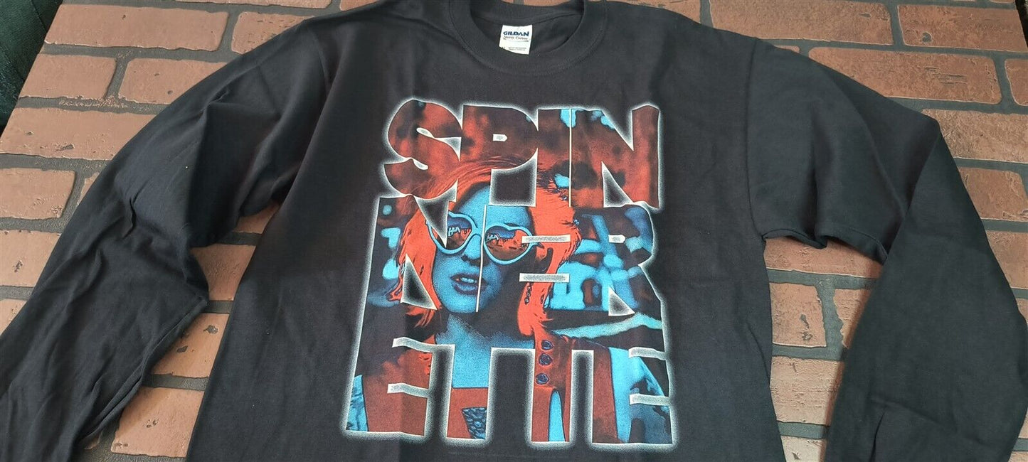 SPINNERETTE (Distillers)- Black Glasses Long Sleeve T-shirt~Never Worn~S-XL