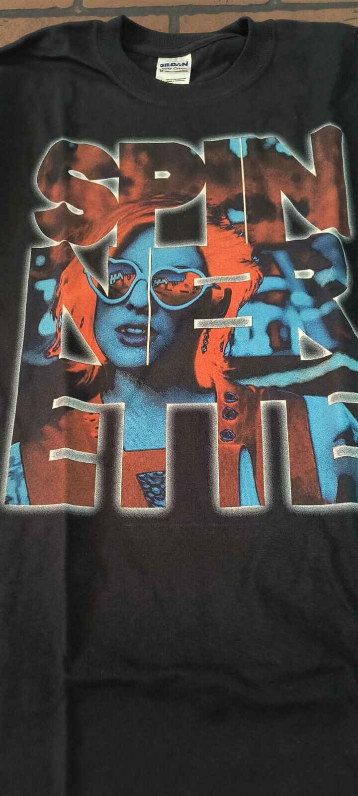 SPINNERETTE (Distillers)- Black Glasses Long Sleeve T-shirt~Never Worn~S-XL