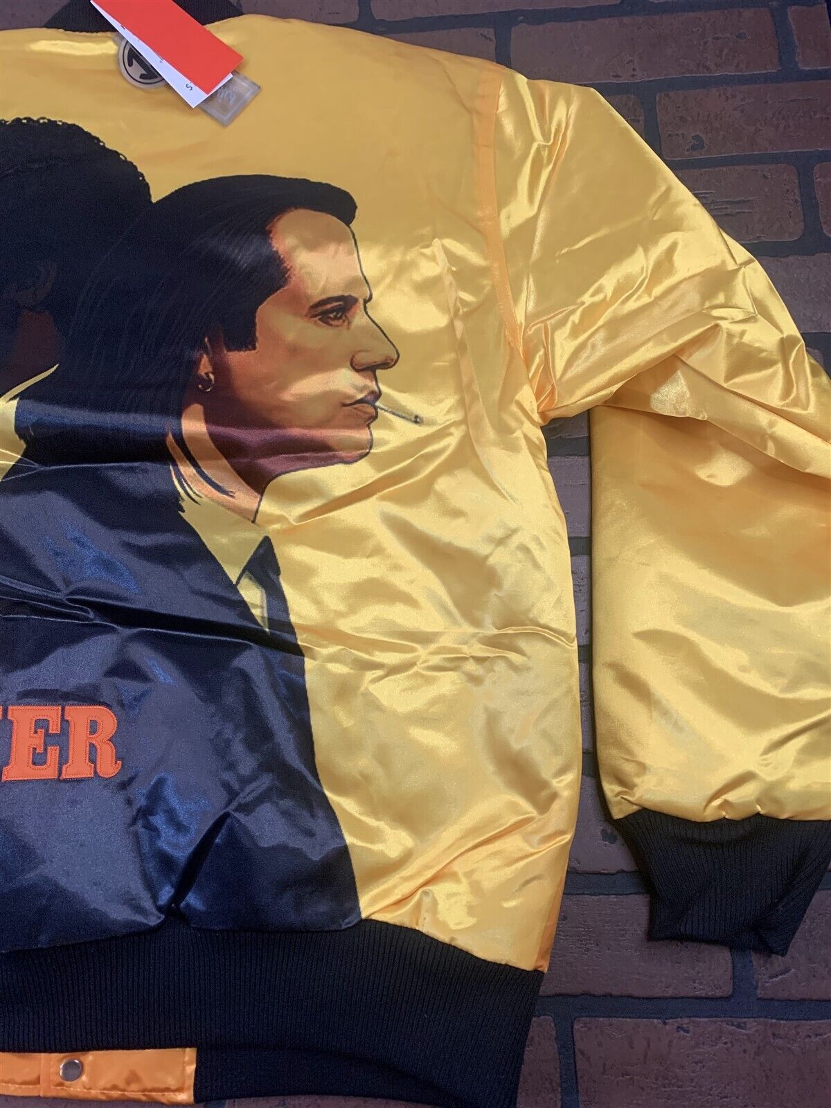 Pulp Fiction Bad Mother F Street Legend Satin Jacket By Headgear Classics