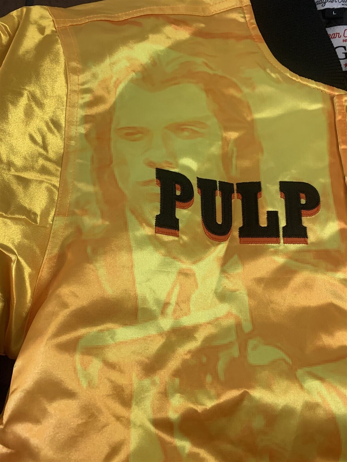 Pulp Fiction Bad Mother F Street Legend Satin Jacket By Headgear Classics