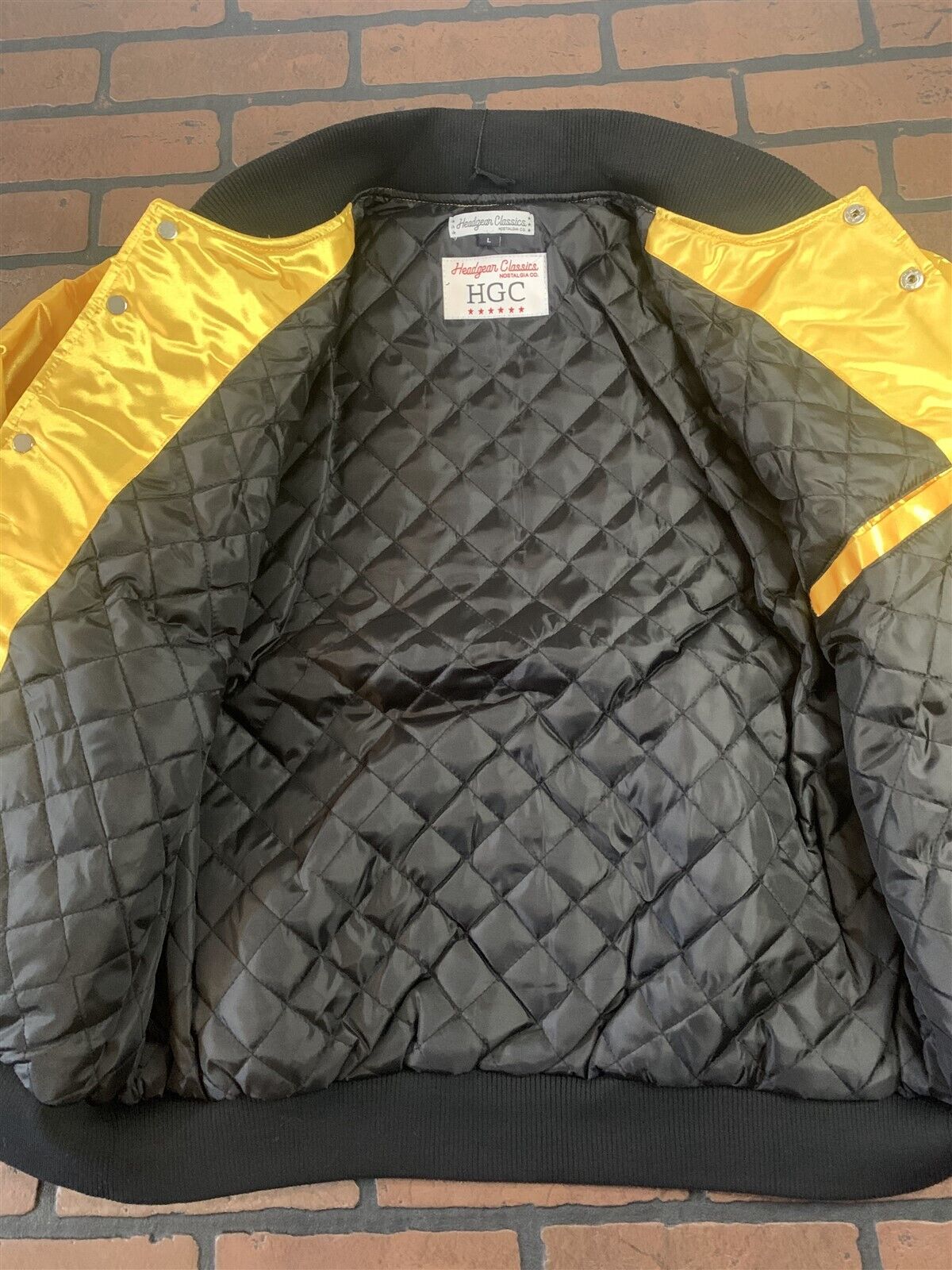 Pulp Fiction Bad Mother F Street Legend Satin Jacket By Headgear Classics