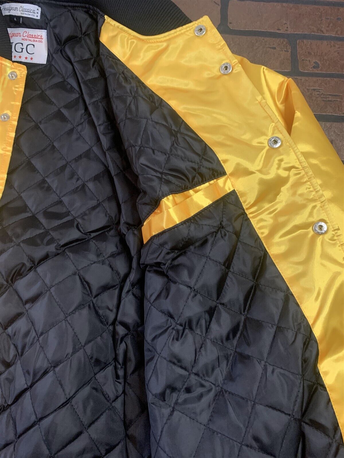 Pulp Fiction Bad Mother F Street Legend Satin Jacket By Headgear Classics