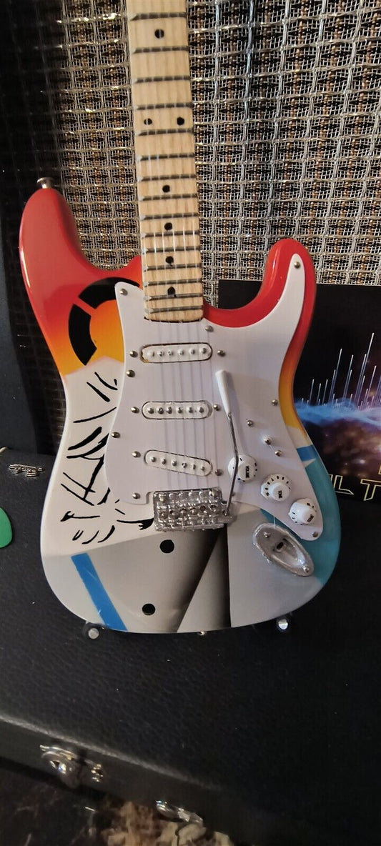 ERIC CLAPTON - Over the Rainbow Fender Replica 1:4 Scale Guitar ~Axe Heaven