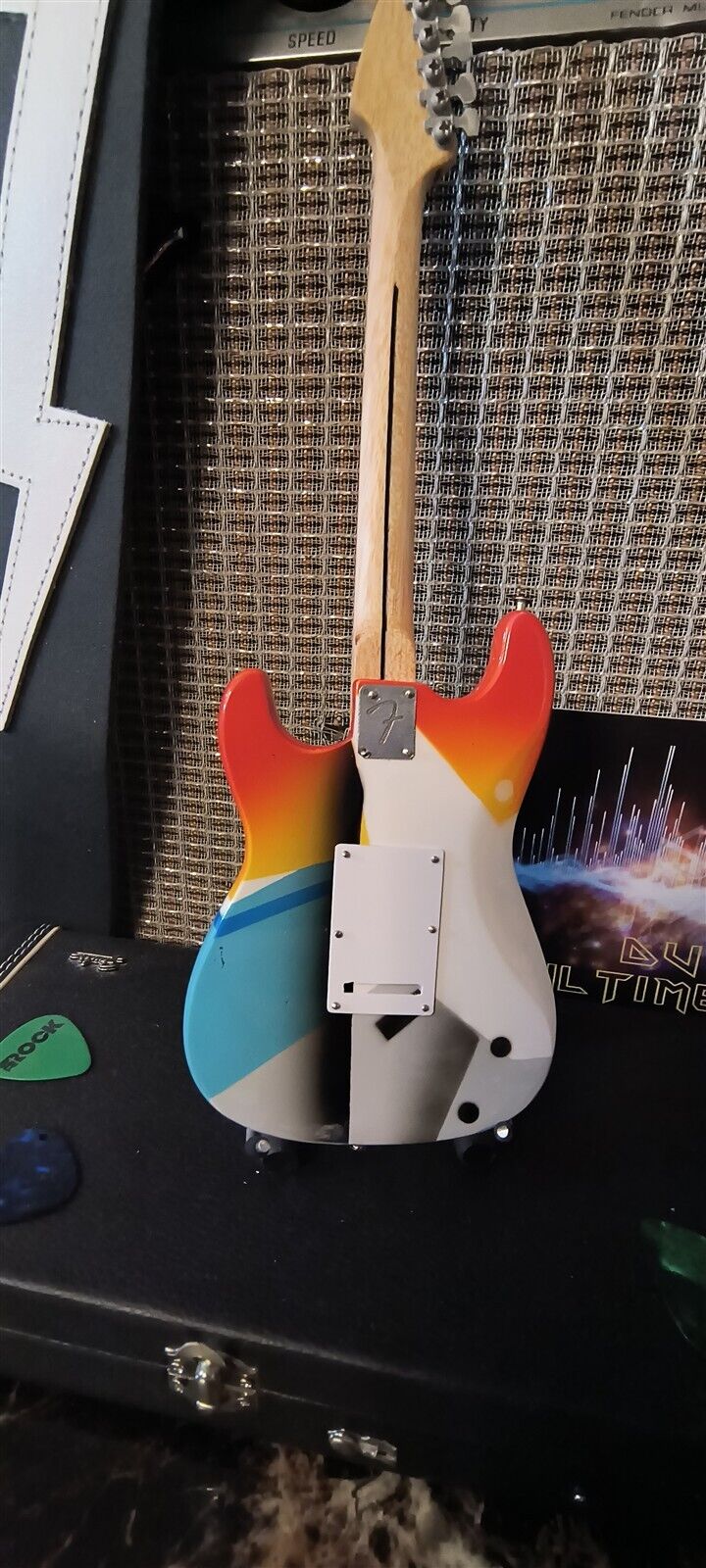 ERIC CLAPTON - Over the Rainbow Fender Replica 1:4 Scale Guitar ~Axe Heaven