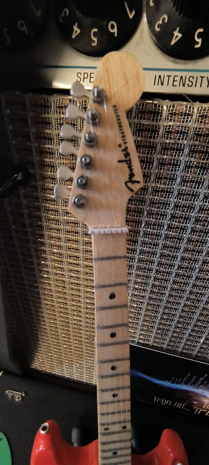 ERIC CLAPTON - Over the Rainbow Fender Replica 1:4 Scale Guitar ~Axe Heaven