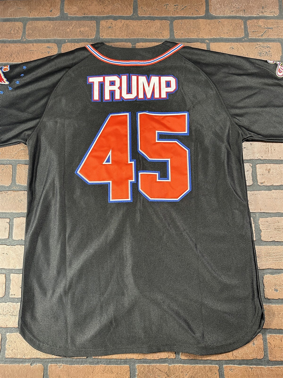 TRUMP USA #45 Headgear Classics Baseball Jersey ~Never Worn~ M L XL XXL