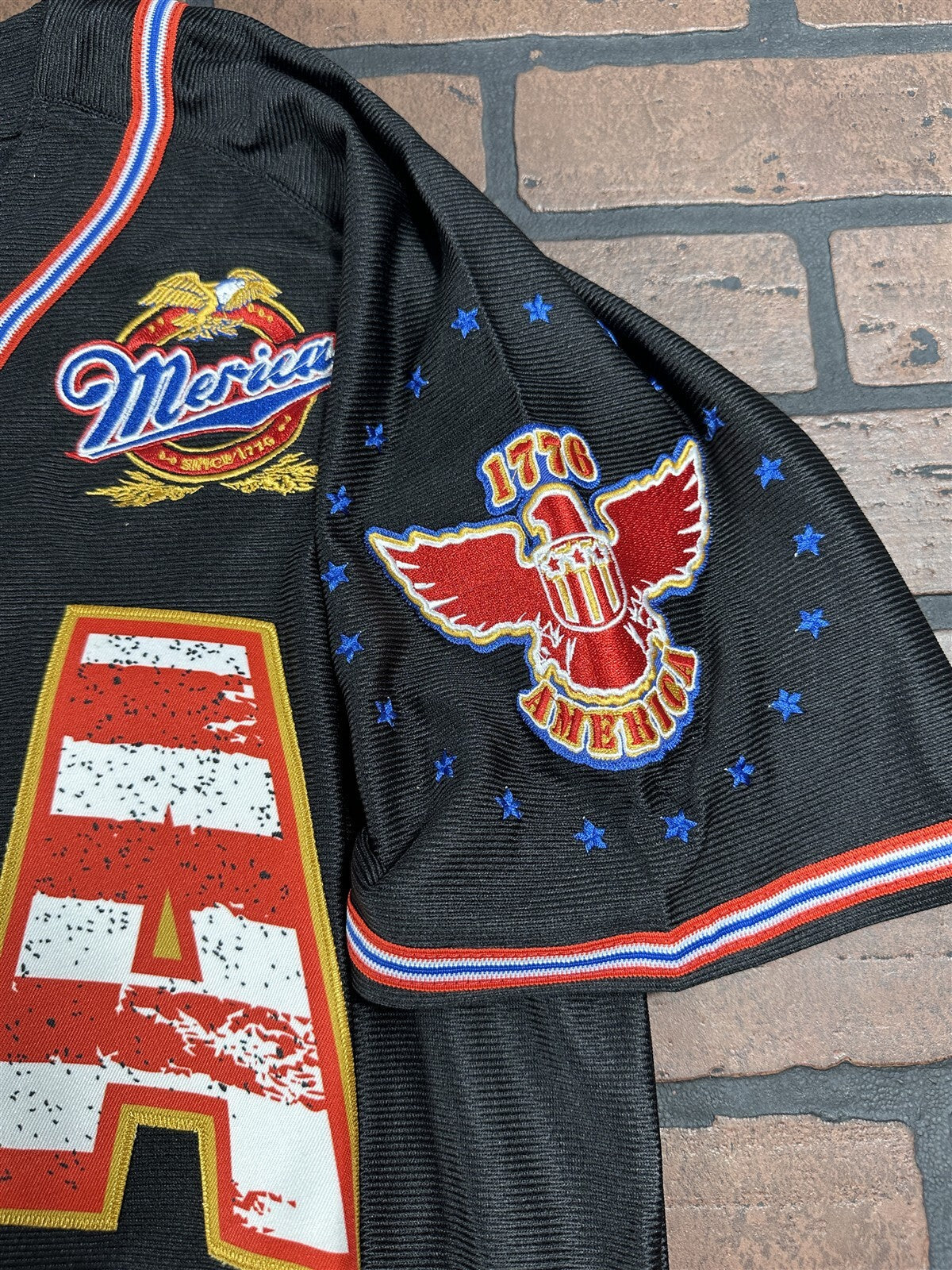 TRUMP USA #45 Headgear Classics Baseball Jersey ~Never Worn~ M L XL XXL