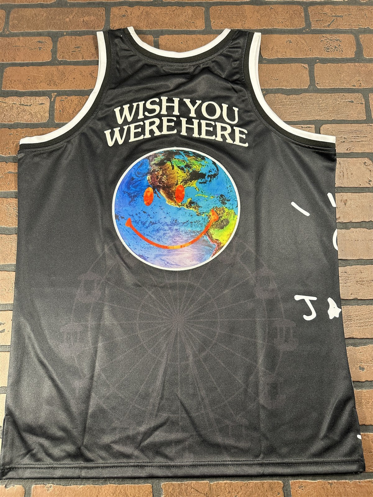 TRAVIS SCOTT WYWH Astro World Headgear Classics Basketball Jersey ~Never Worn~