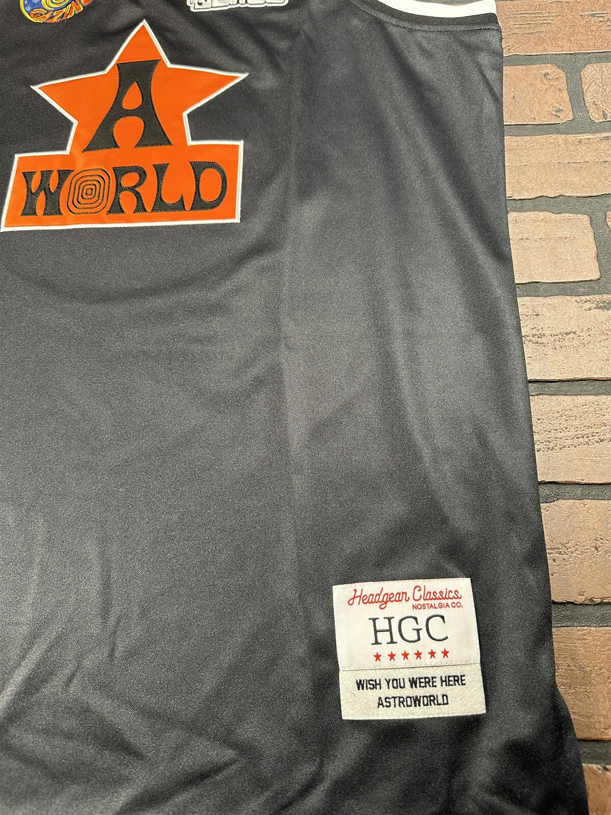 TRAVIS SCOTT WYWH Astro World Headgear Classics Basketball Jersey ~Never Worn~