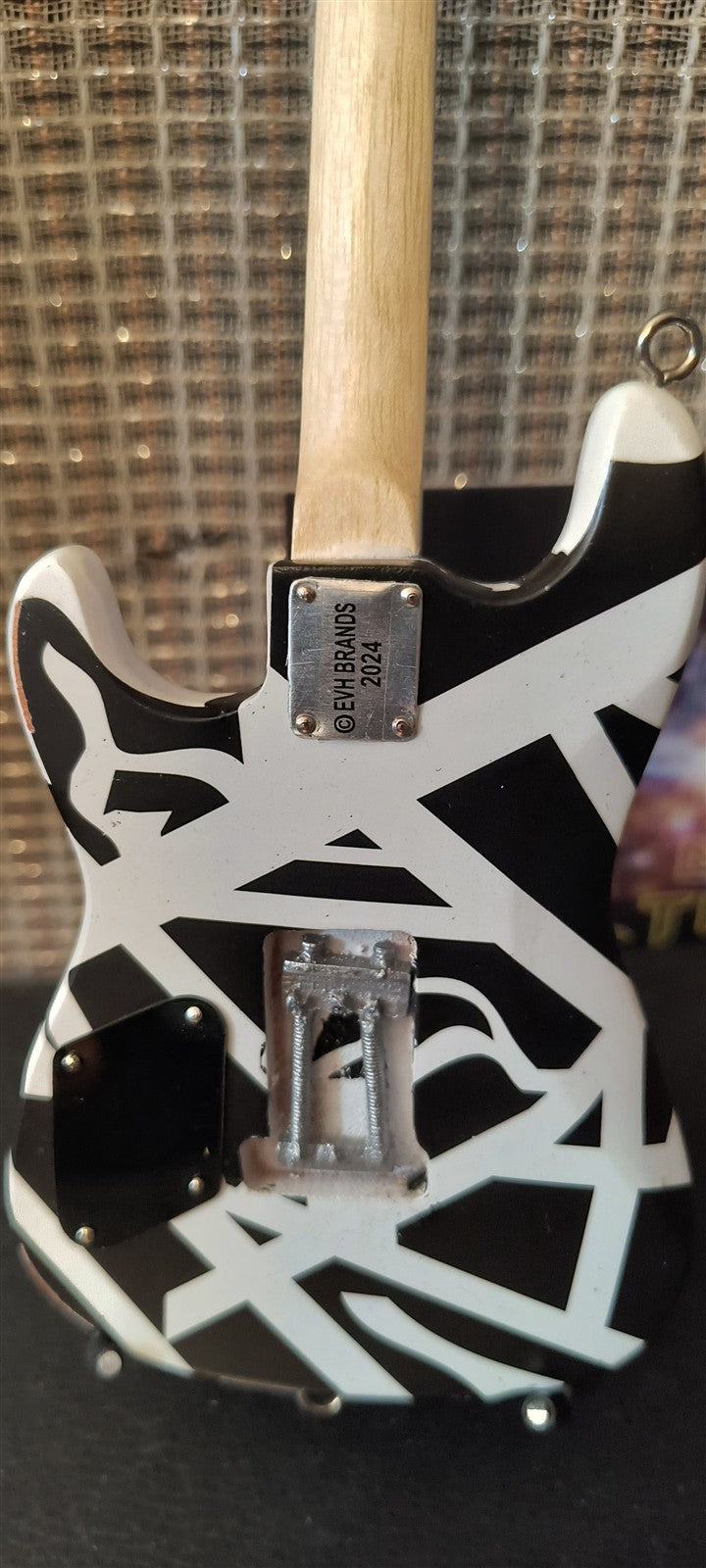 EDDIE VAN HALEN- 1981 Fair Warning "Shapes" 1:4 Scale Replica Guitar ~Licensed~