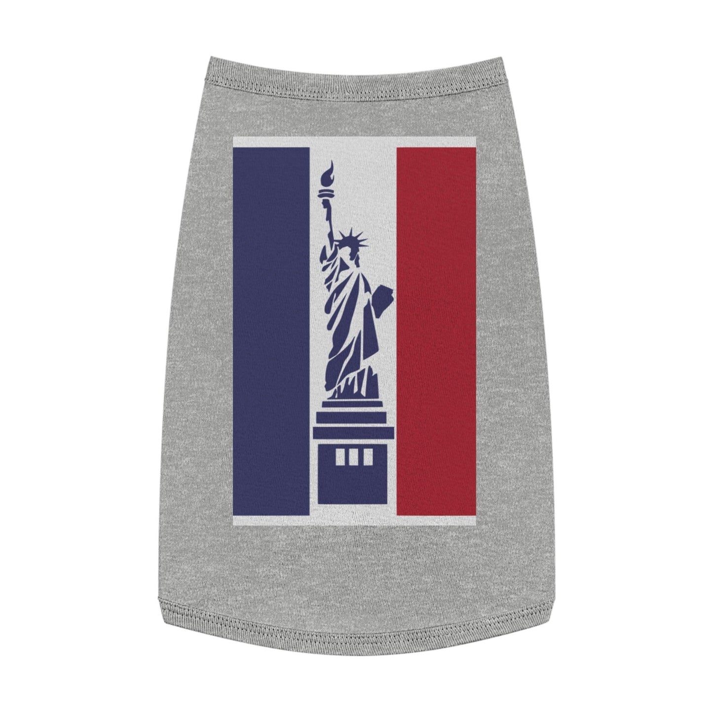 Statue of Liberty Patriotic Pet Tank Top - Lizard Vigilante