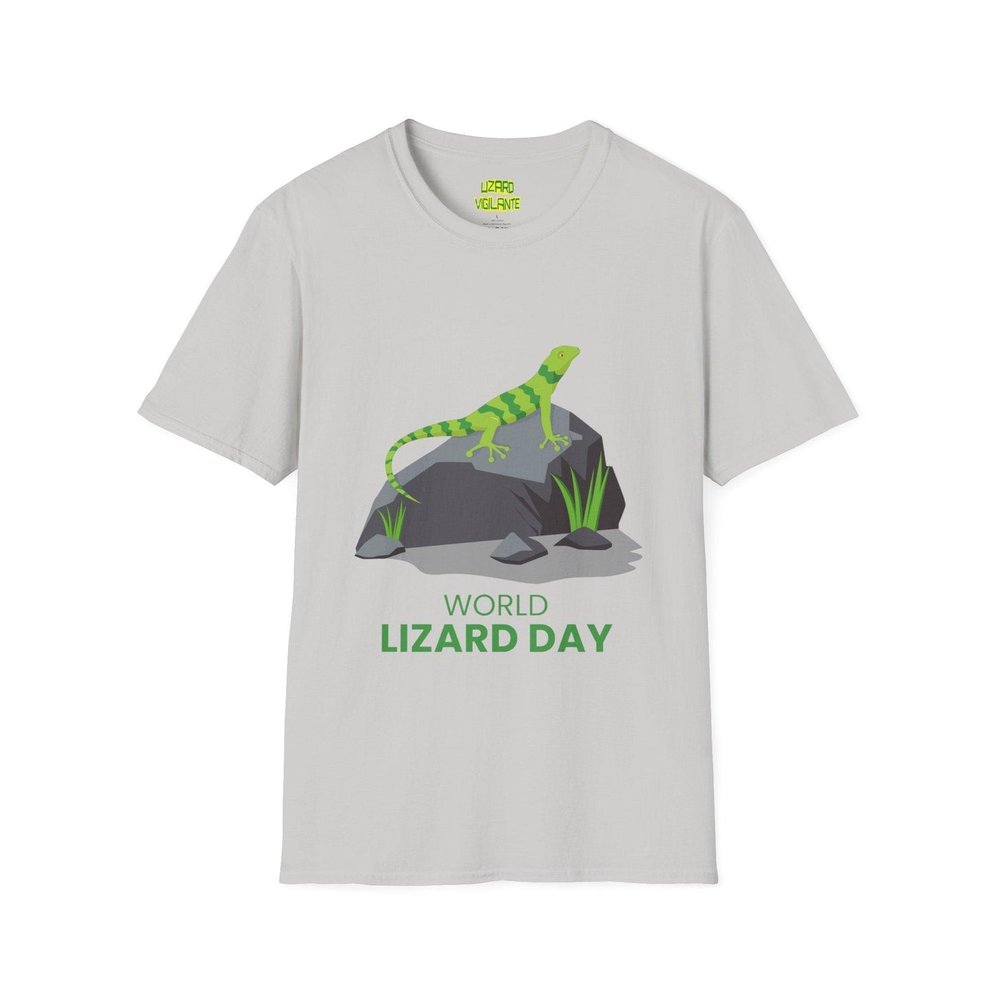 World Lizard Day Unisex Softstyle T-Shirt - Lizard Vigilante