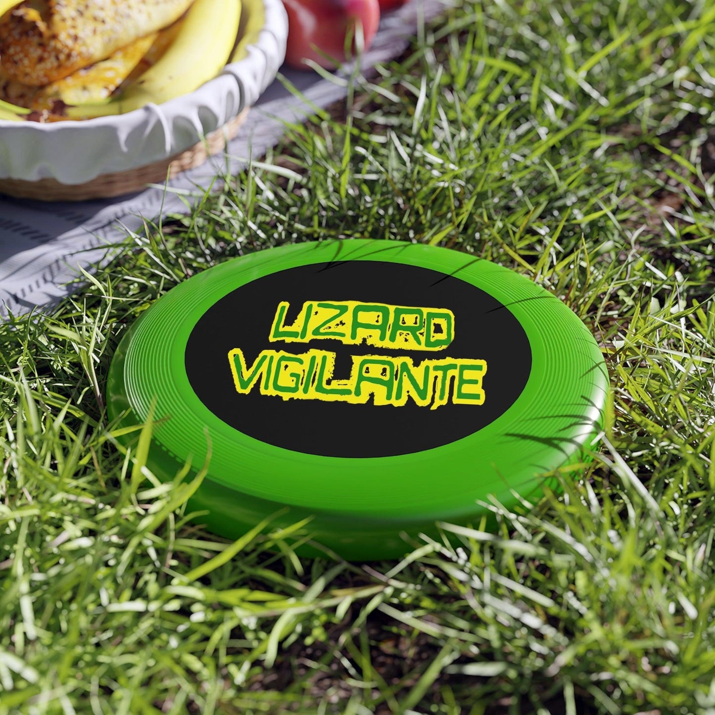 Lizard Vigilante Wham-O Frisbee - Lizard Vigilante