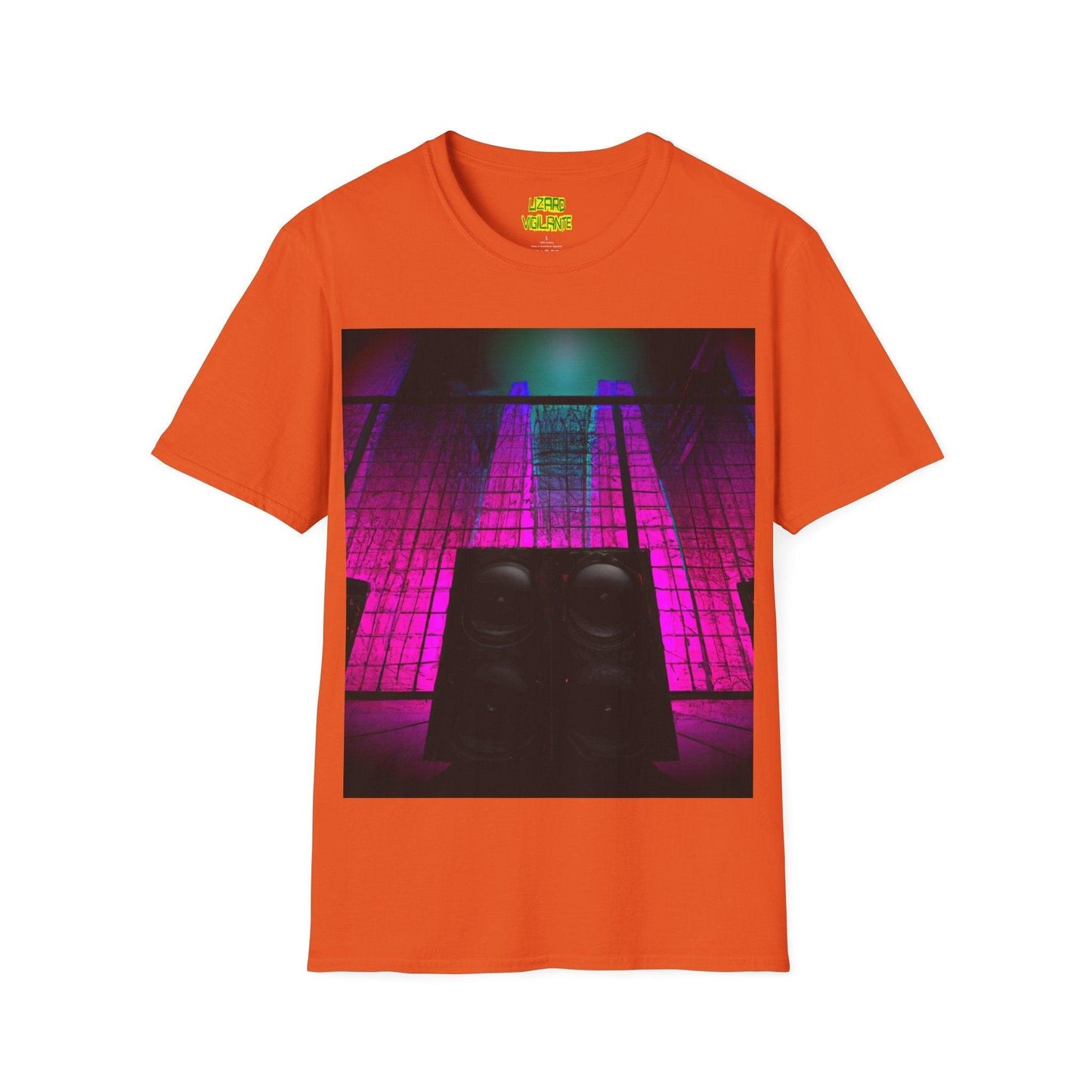 Music Prison Unisex Softstyle T-Shirt - Lizard Vigilante