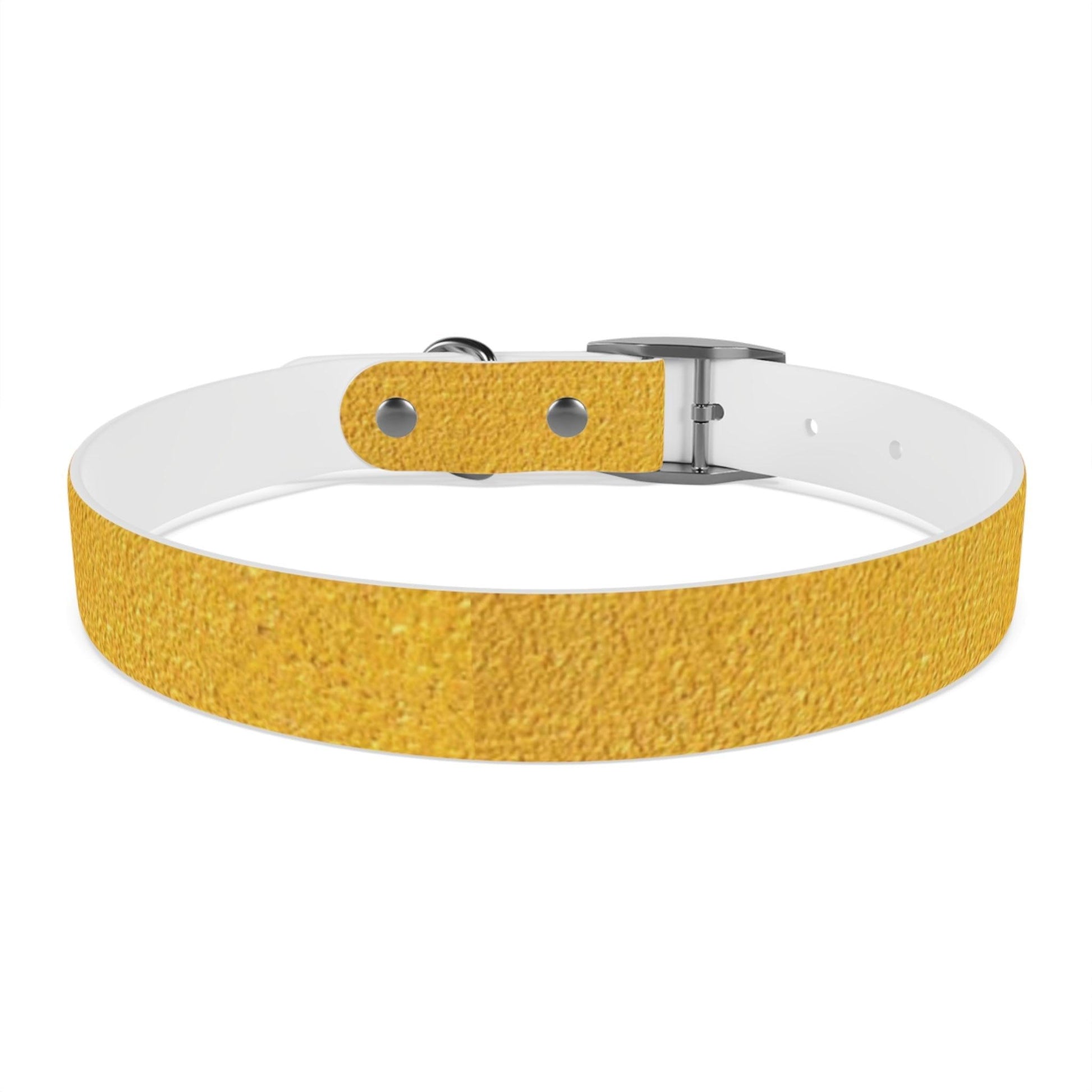 Faux Gold Dog Collar 4 Sizes S-XL - Lizard Vigilante