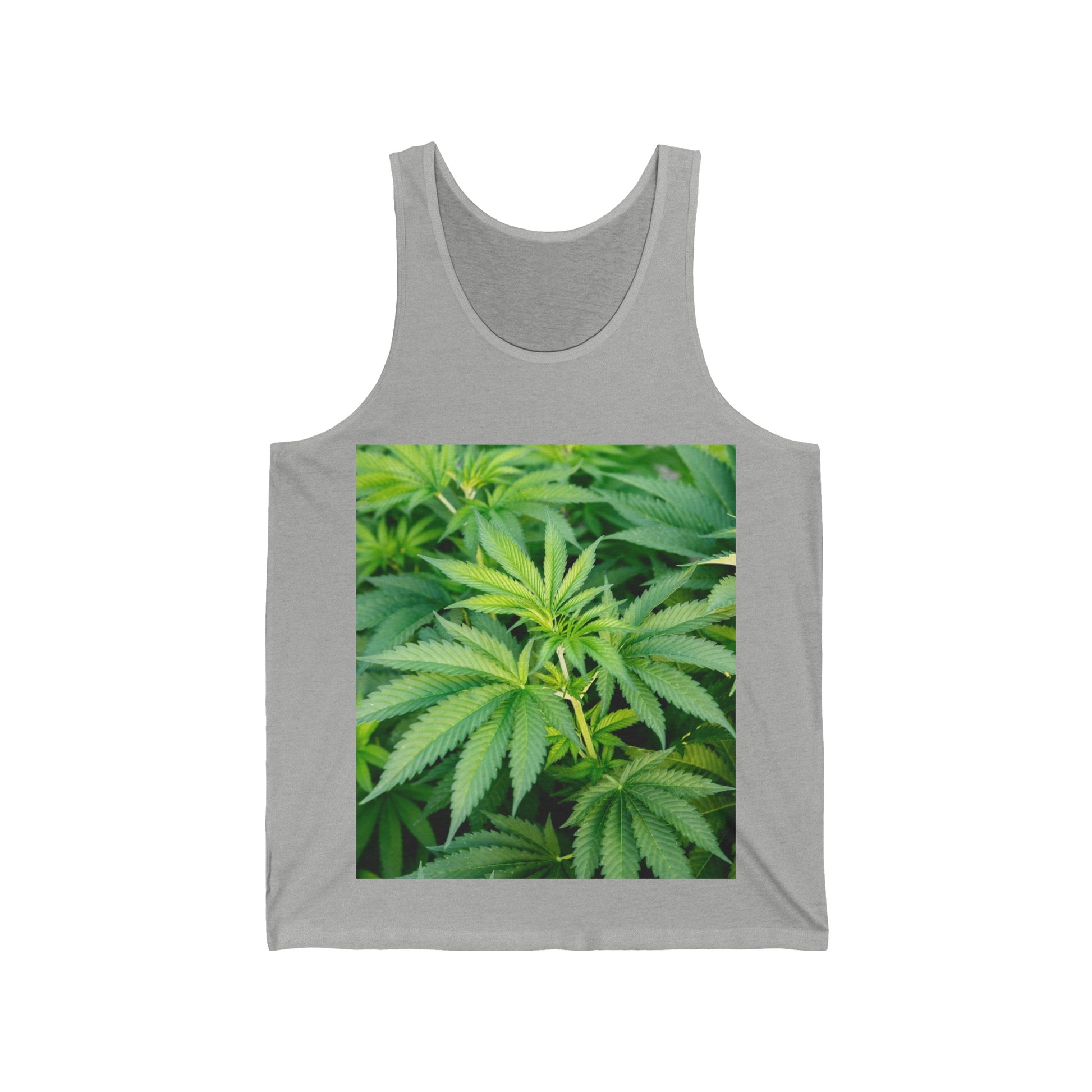 Weed Unisex Jersey Tank Funny Pot Tanktop - Lizard Vigilante