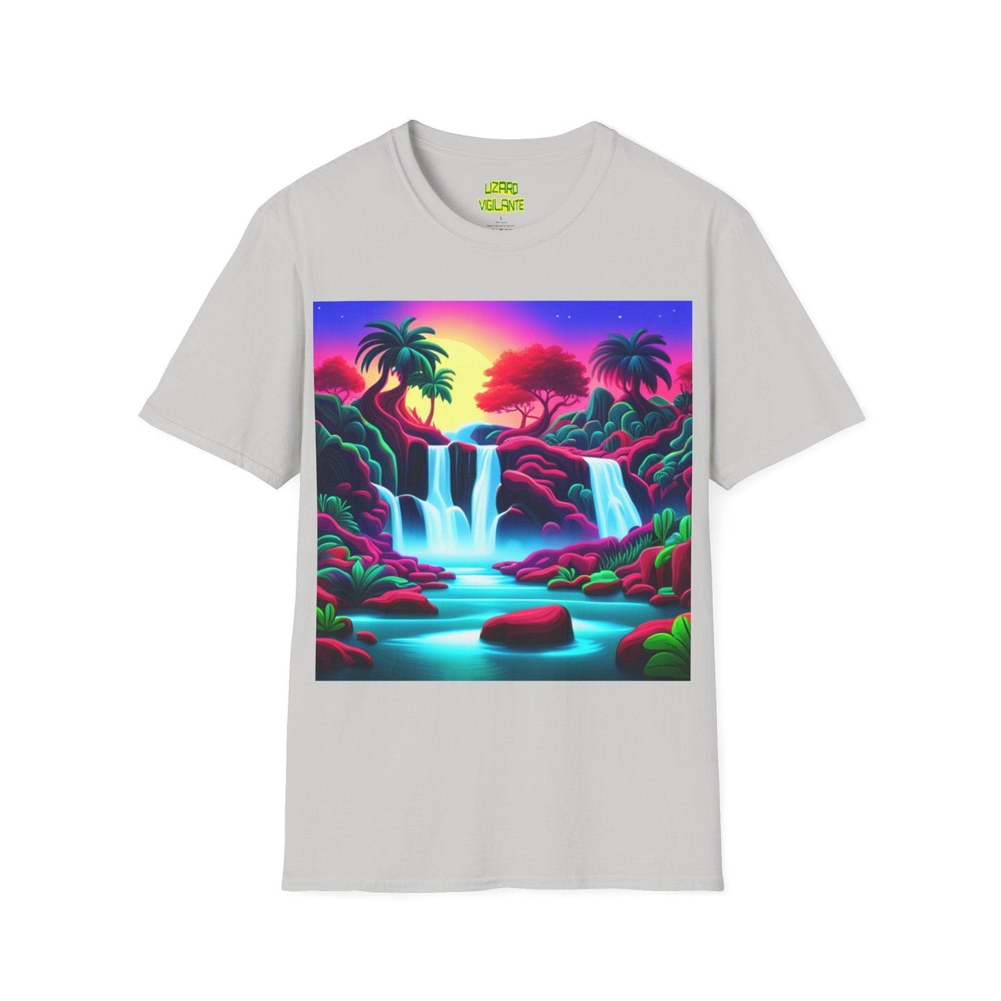 Tropic Topic Unisex Softstyle T-Shirt - Lizard Vigilante