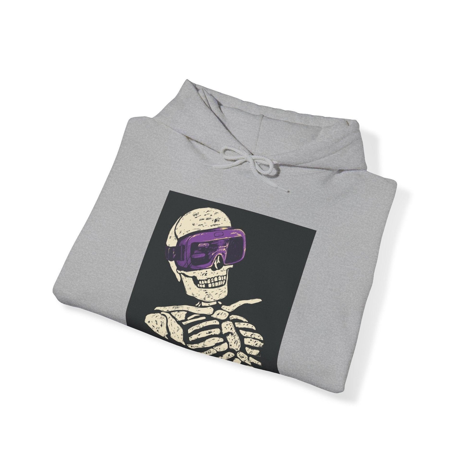 VR Skel Unisex Heavy Blend™ Hooded Sweatshirt - Lizard Vigilante