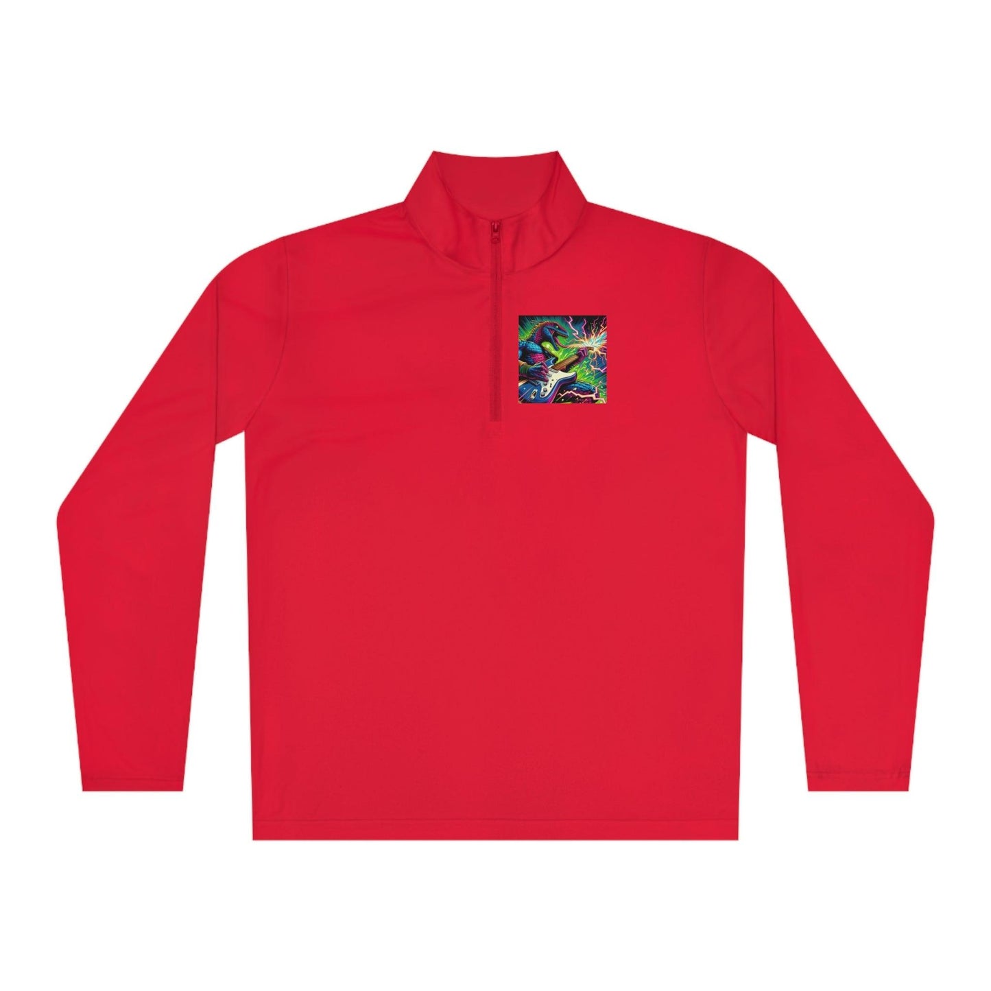 Lizard RockStar Unisex Quarter-Zip Pullover - Premium Long-sleeve from Printify - Just $51.69! Shop now at Lizard Vigilante