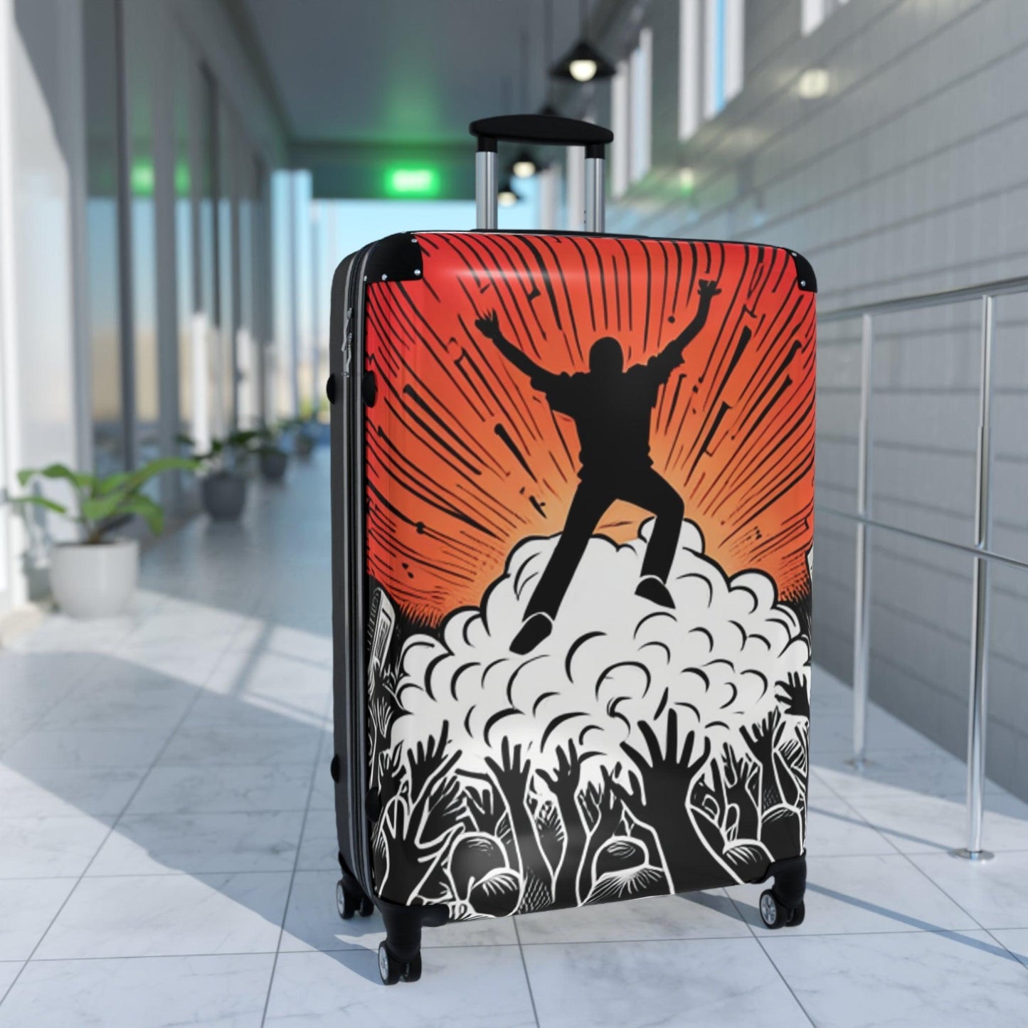 Metal Concert Suitcase - Lizard Vigilante