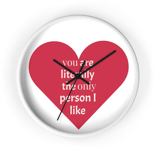 You are literally the only person i like Wall Clock - Lizard Vigilante