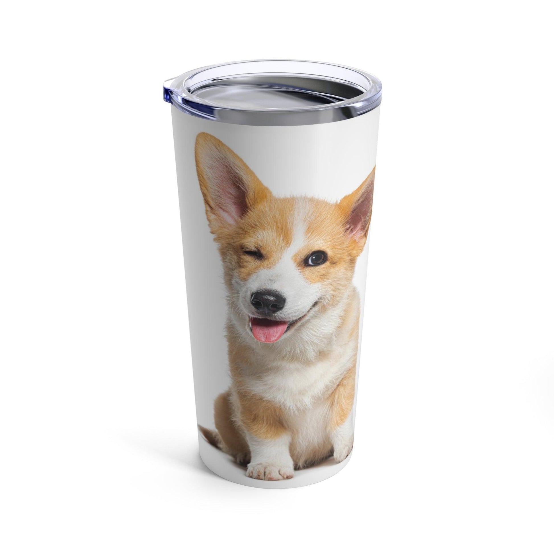 When I Wink That Means I Love You! Cute Corgi Tumbler 20oz - Lizard Vigilante