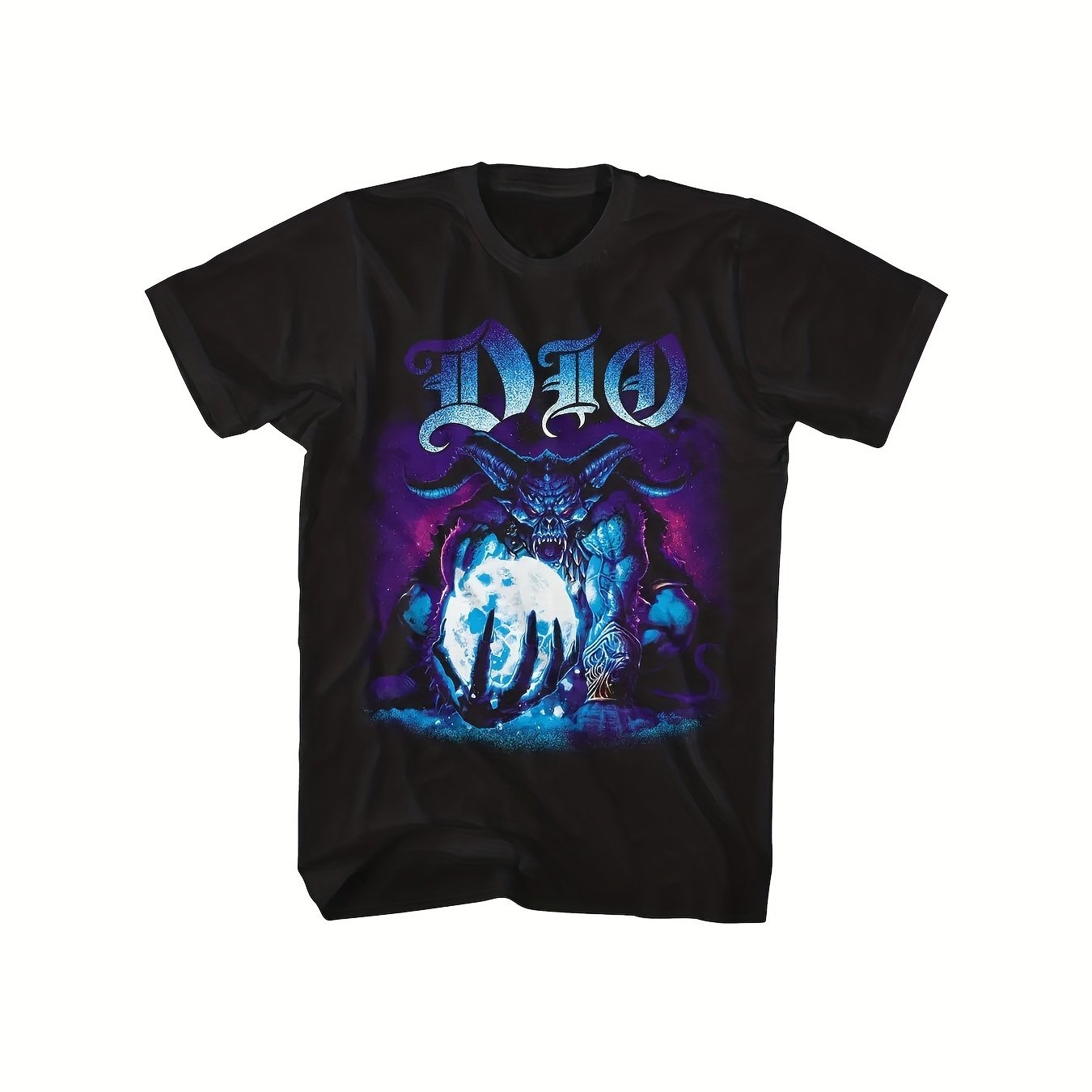 Dio Master The Moon Album Cover Graphic T-Shirt – Vintage Rock Band Music Merch for Fans - Premium T-Shirt from Lizard Vigilante - Just $26.99! Shop now at Lizard Vigilante