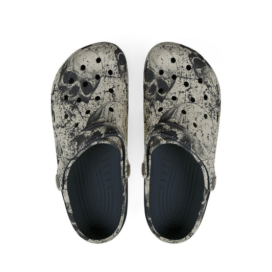 Ancient Skulls EVA Foam Clogs - Premium Shoes from Printify - Just $38.99! Shop now at Lizard Vigilante