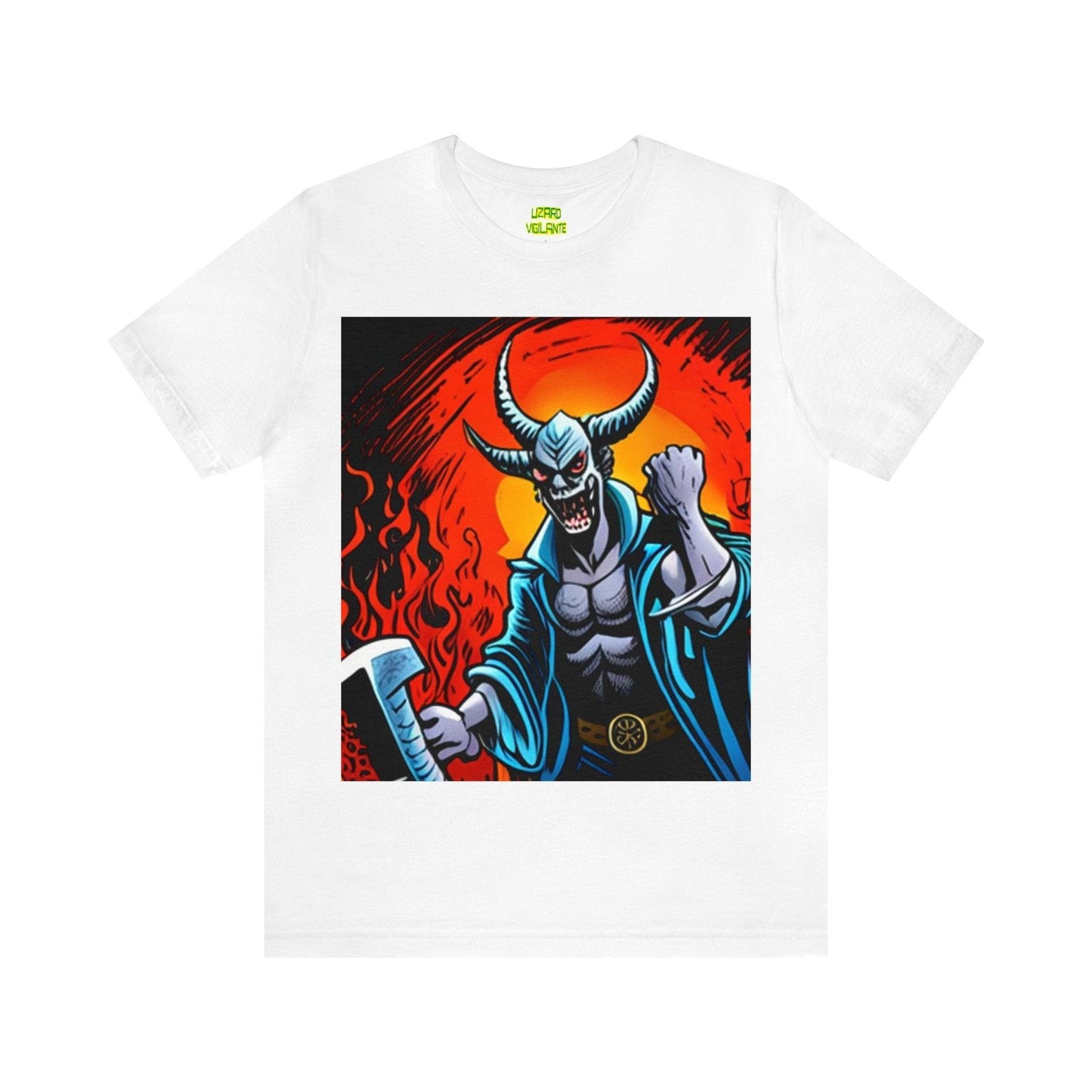 Tri-Horn Beast Unisex Jersey Short Sleeve Tee - Lizard Vigilante