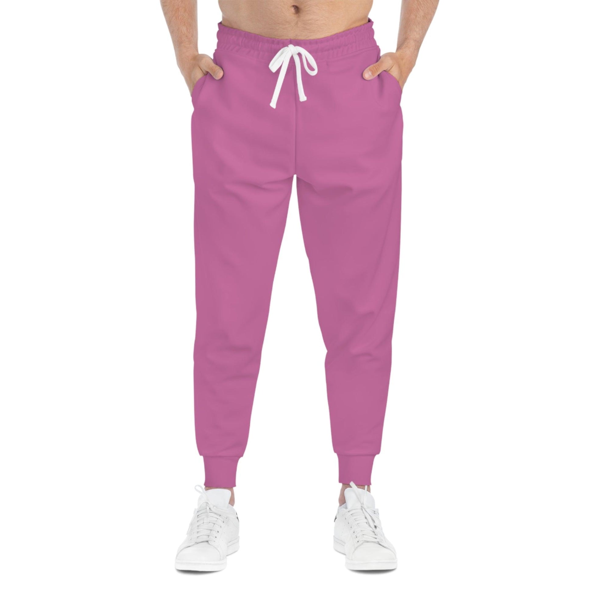 Comfortable Athletic Joggers - Pink - Lizard Vigilante