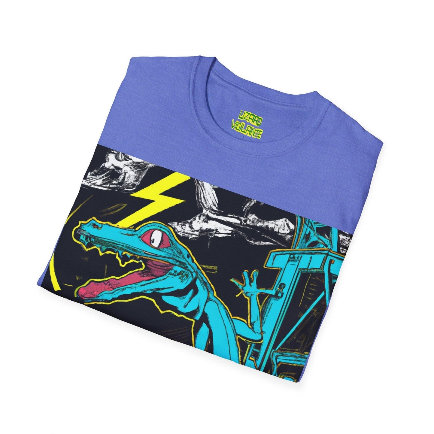 Lizard Vigilante Cens Unisex Softstyle T-Shirt - Lizard Vigilante