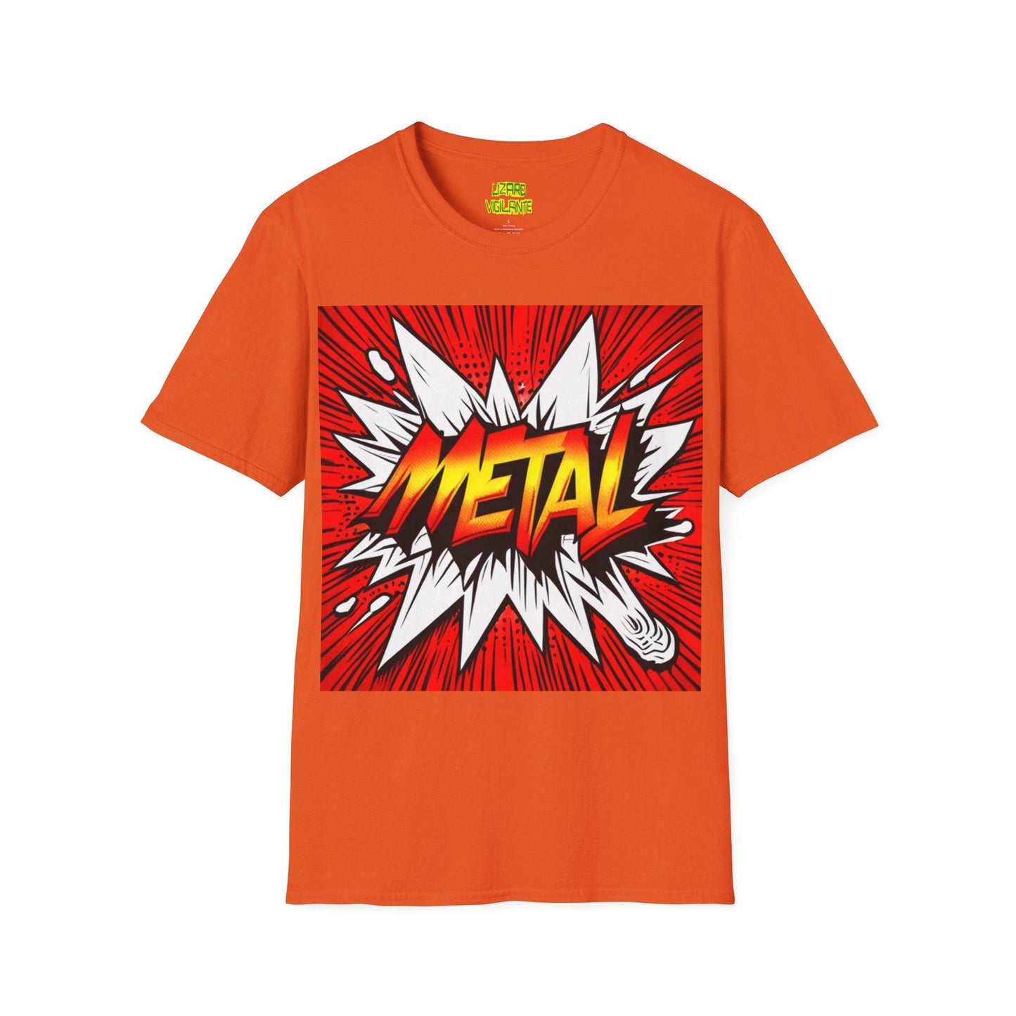 METAL KAPOW Unisex Softstyle T-Shirt - Lizard Vigilante