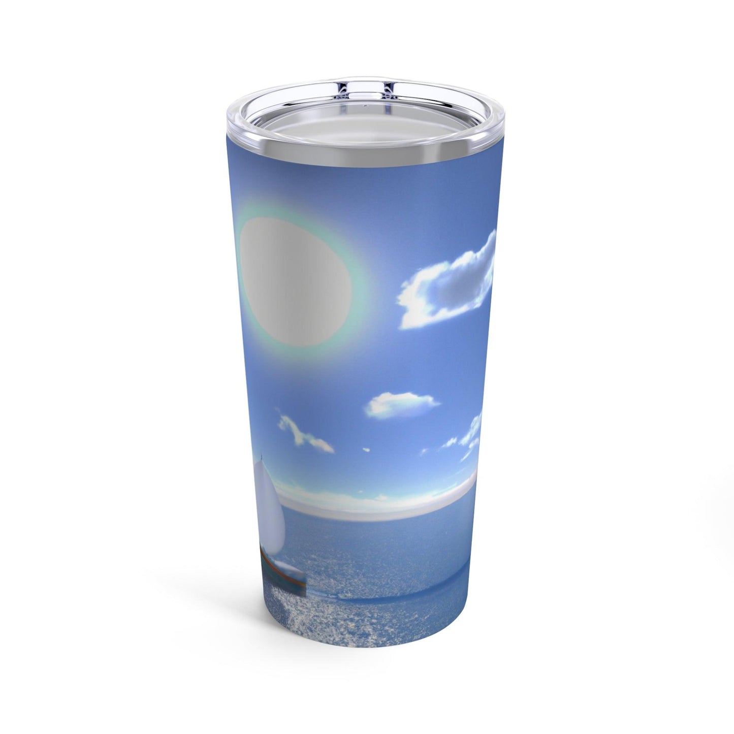 Sailboat Tumbler 20oz - Lizard Vigilante