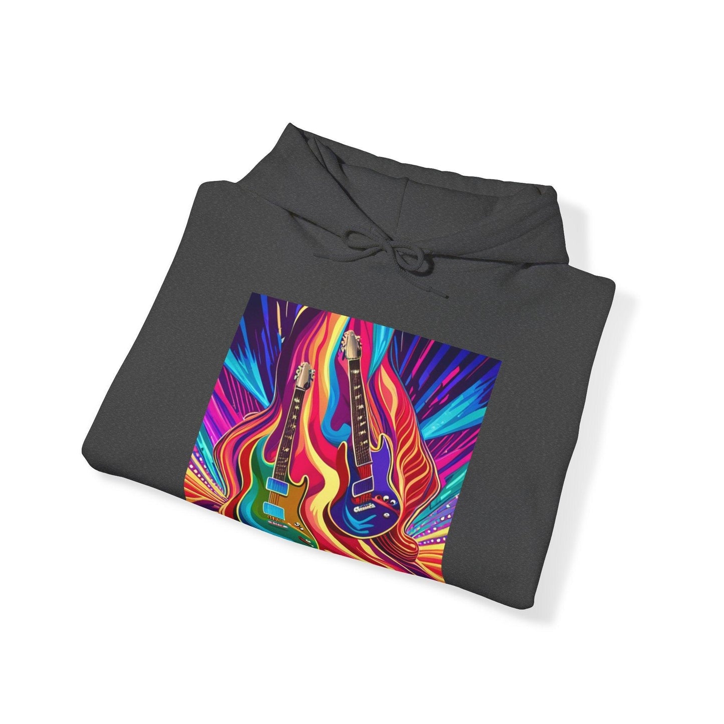 Psychedelic Things Unisex Heavy Blend™ Hooded Sweatshirt - Lizard Vigilante