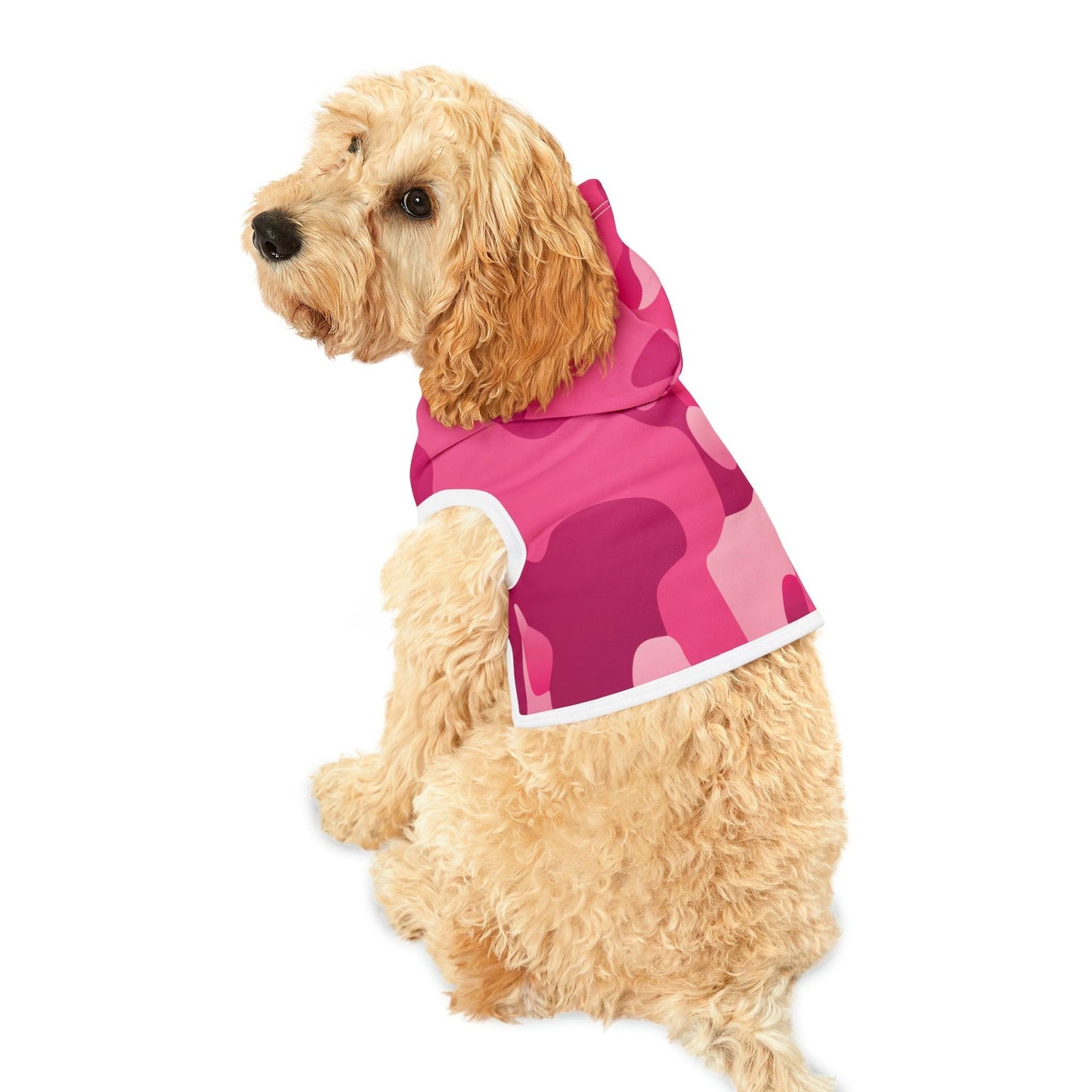 Pink Camo Pet Hoodie - Lizard Vigilante