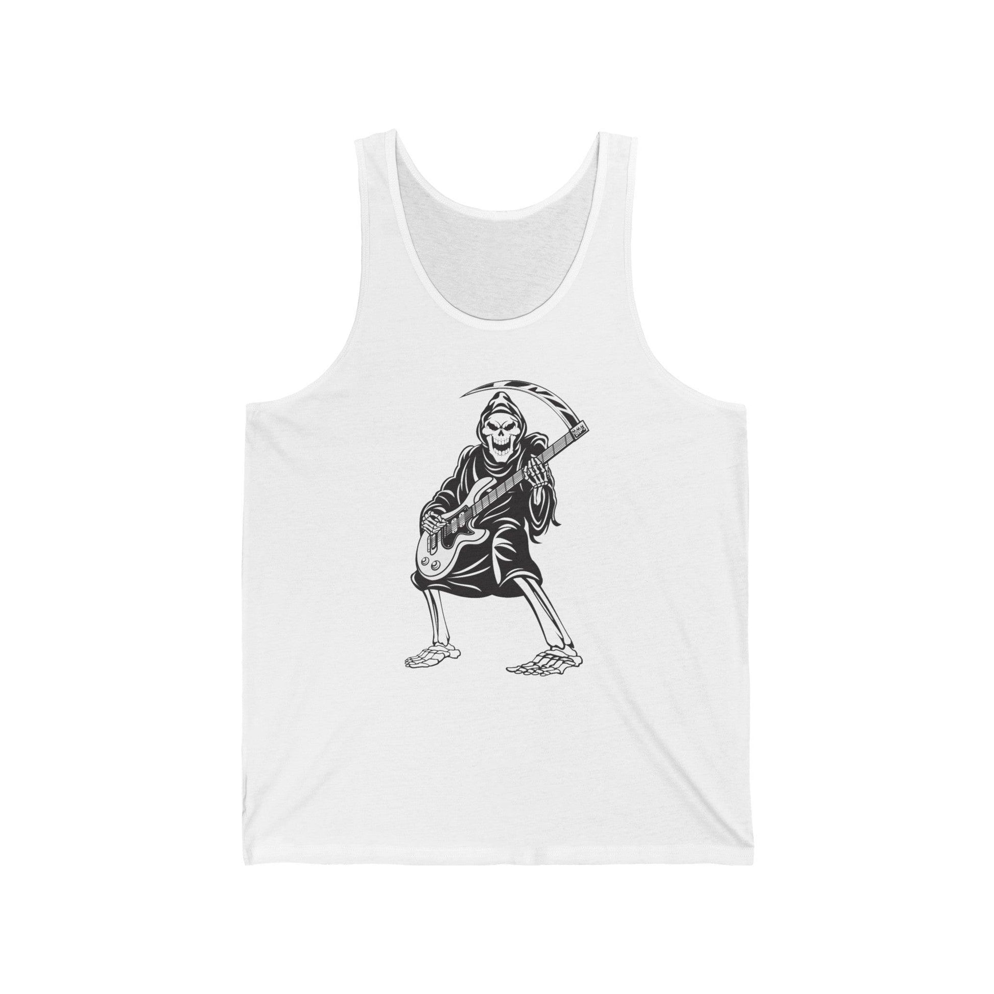 Guitar Reaper Unisex Jersey Tank - Premium Tank Top from Printify - Just $31.23! Shop now at Lizard Vigilante