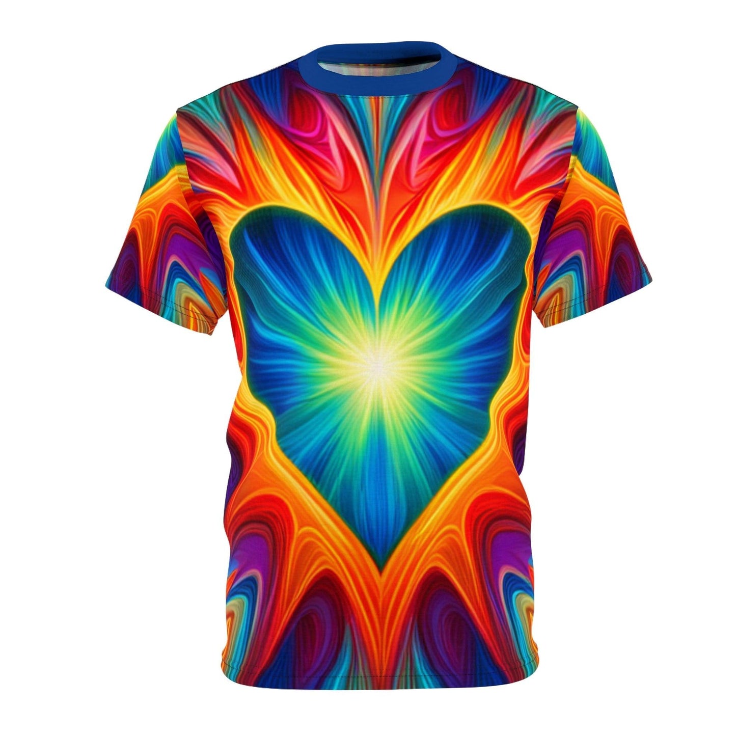 Psychedelic Heart Unisex Tee - Lizard Vigilante