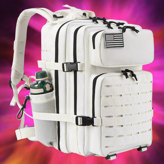 25L/45L Tactical Backpack Outdoor for Men and Women heavy duty Bag Small School Rucksack Hiking backpac kwith Bottle Holder - Premium backpack from Lizard Vigilante - Just $49.99! Shop now at Lizard Vigilante