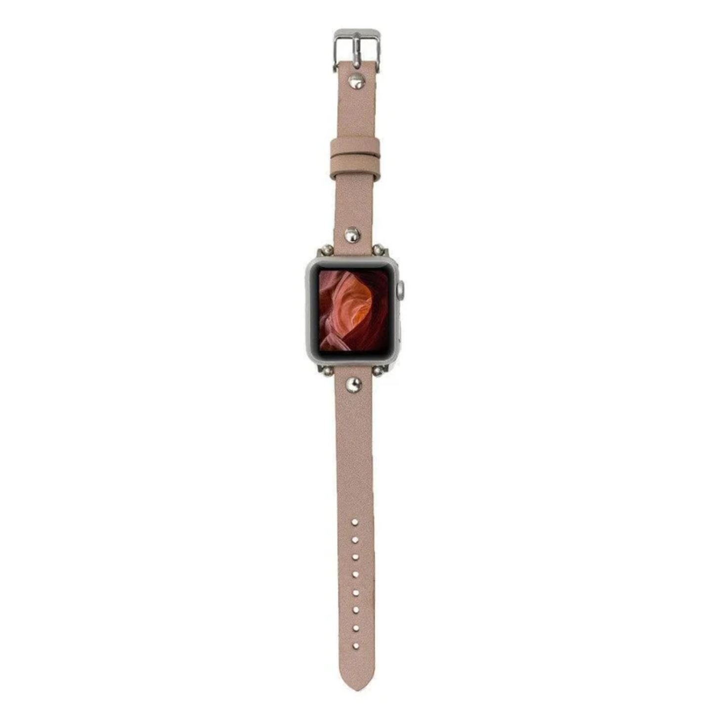 Apple Watch Nude Leather Strap - Detroit