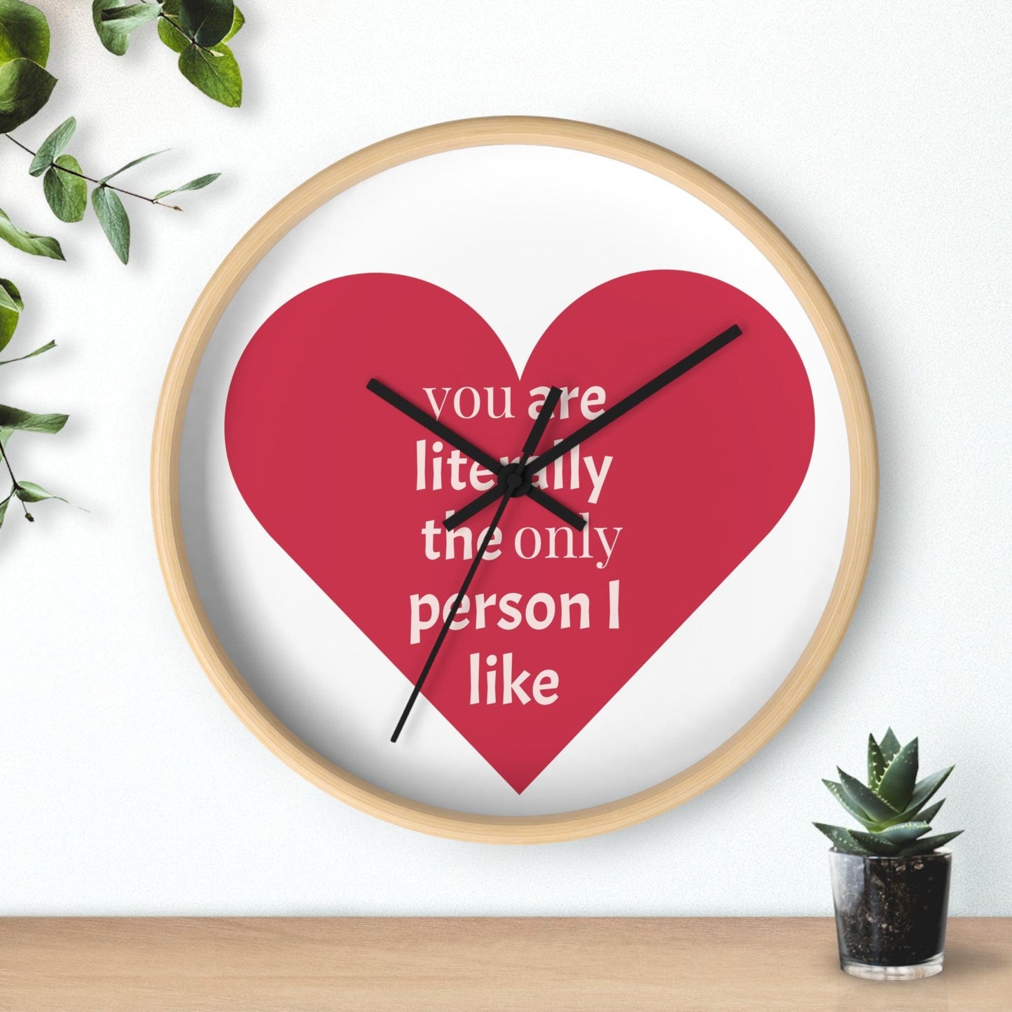 You are literally the only person i like Wall Clock - Lizard Vigilante