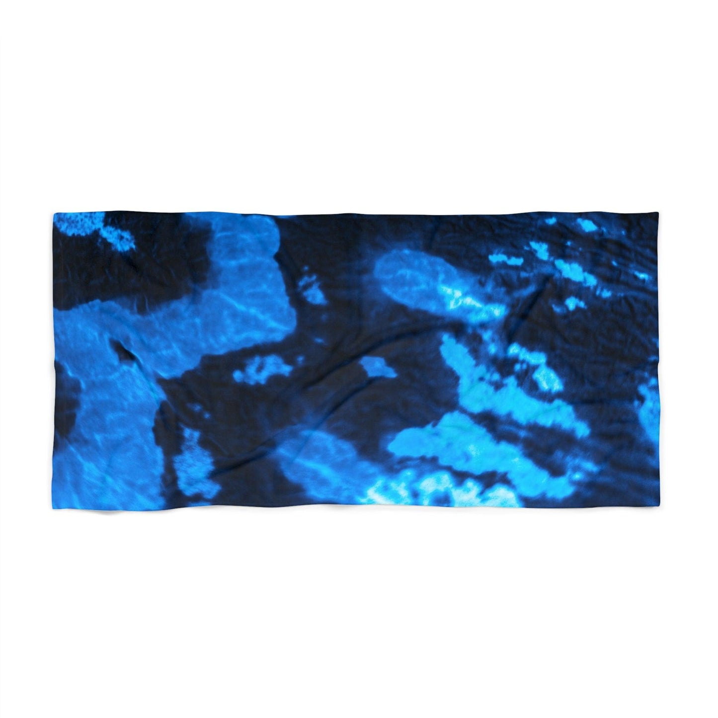 Blue Lava Beach Towel - Lizard Vigilante