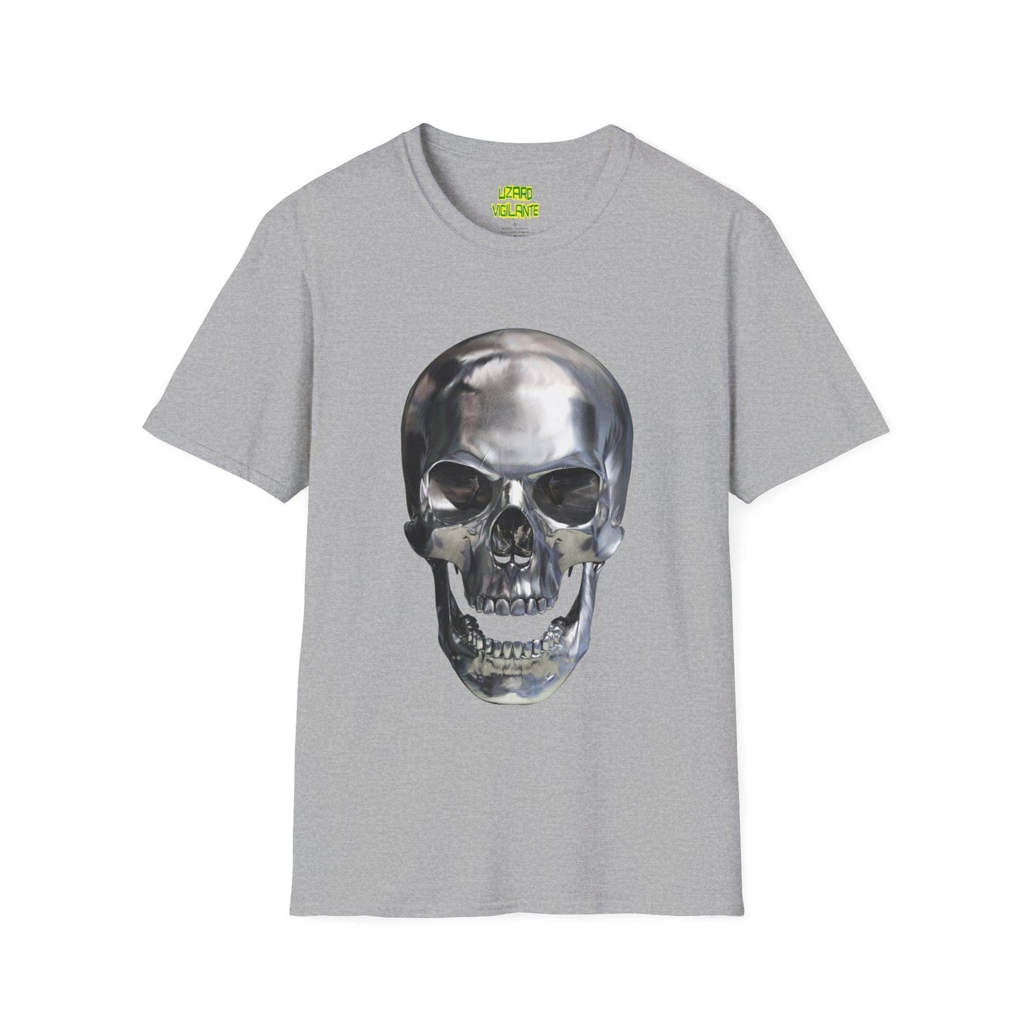 Shining Skull Unisex Softstyle T-Shirt - Lizard Vigilante