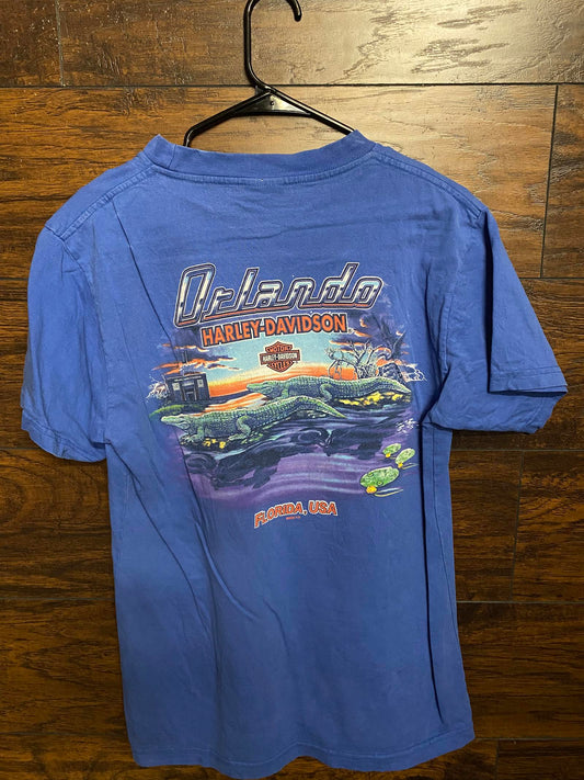 Vintage Harley Davidson T-shirt - Harley Florida Gators -M