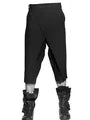 Men's Winter Thermal Faux Leather Pants – Windproof Motorcycle & Performance Pants for Outdoor Riding - Premium pants from Lizard Vigilante - Just $74.88! Shop now at Lizard Vigilante