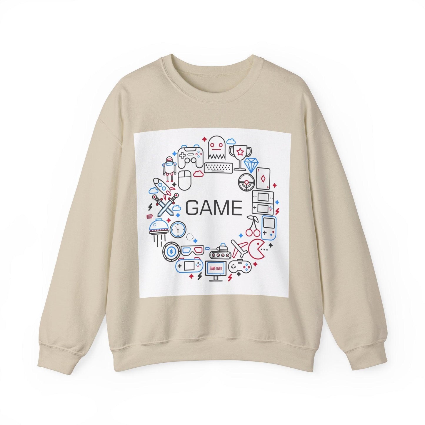 Video Game Unisex Heavy Blend™ Crewneck Sweatshirt - Lizard Vigilante